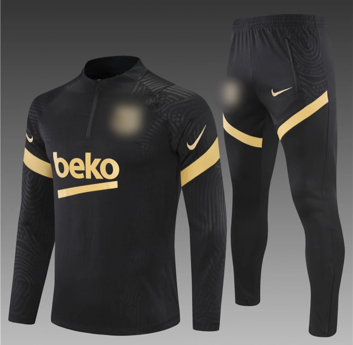 Black/Gold Tracksuit