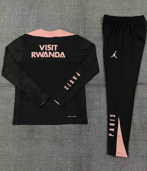 PSG Tracksuit - Black/Pink 24/25