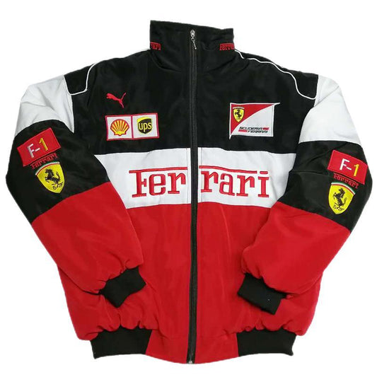 Ferrari Jacket - Red & White