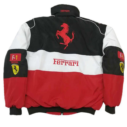 Ferrari Jacket - Red & White