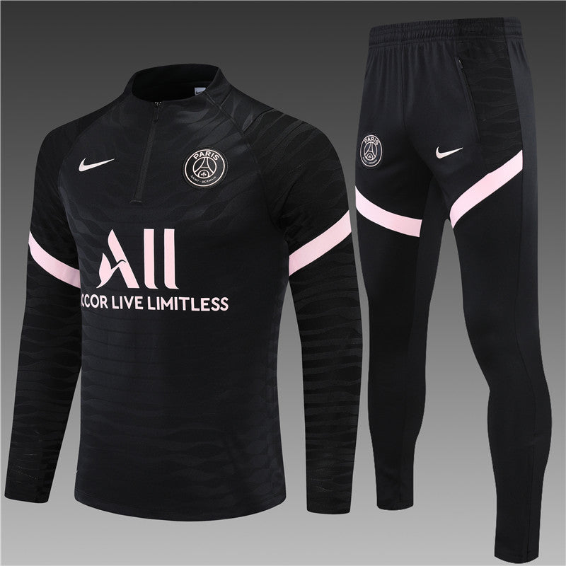 PSG Tracksuit - Black/Pink