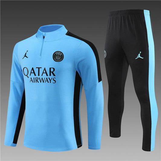 PSG Tracksuit - Light Blue/Black