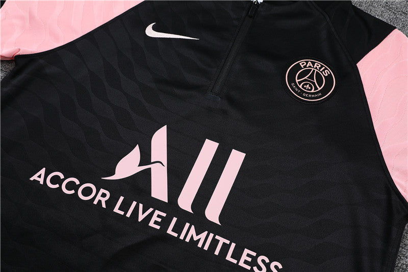 mens pink psg tracksuit