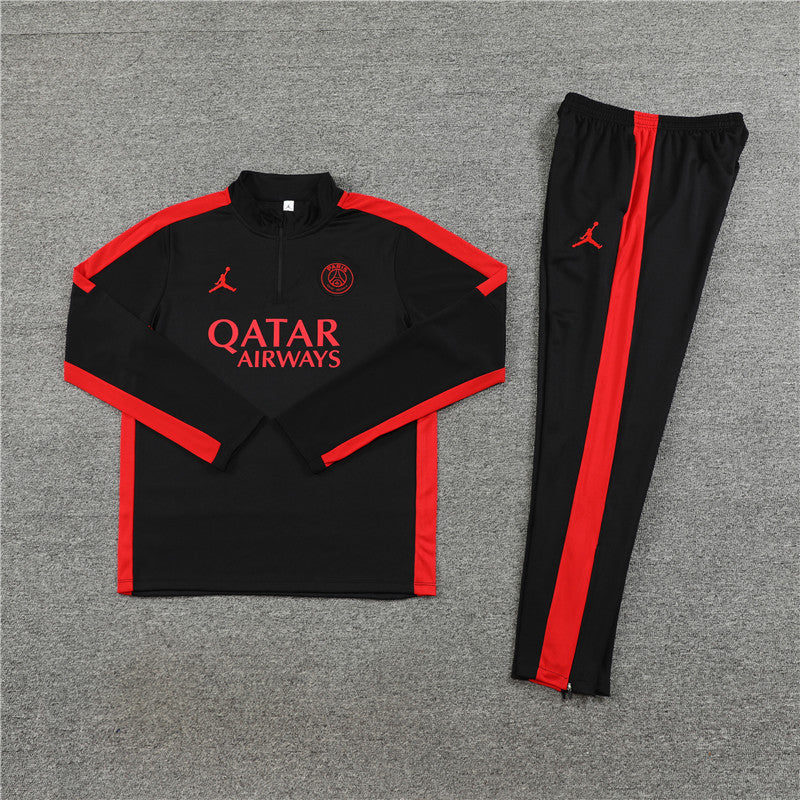 PSG Tracksuit Black & Red